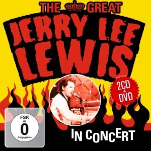 Lewis Jerry Lee - Great Jerry Lee In Concert (2Cd+Dvd ryhmässä CD @ Bengans Skivbutik AB (1173423)