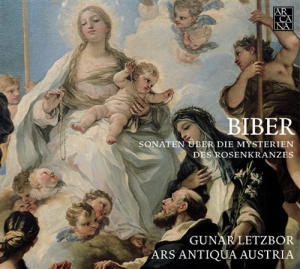 Biber Heinrich Ignaz Franz - Die Rosenkranz-Sonaten ryhmässä CD @ Bengans Skivbutik AB (1188460)