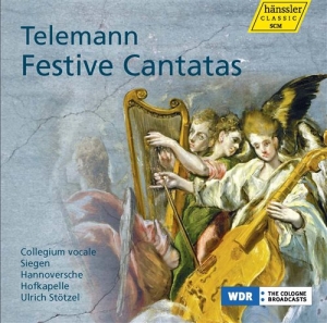 Telemann Georg Philipp - Festive Cantatas ryhmässä CD @ Bengans Skivbutik AB (1246333)