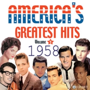 Various Artists - America's Greatest Hits 1958 ryhmässä CD @ Bengans Skivbutik AB (1266619)