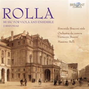 Rolla Alessandro - Music For Viola And Ensemble ryhmässä CD @ Bengans Skivbutik AB (1271779)