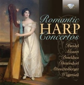 Various Artists - Romantic Harp Concertos ryhmässä CD @ Bengans Skivbutik AB (1271783)