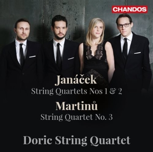 Janácek / Martinu - String Quartets ryhmässä ME SUOSITTELEMME / Joululahjavinkki: CD @ Bengans Skivbutik AB (1273095)