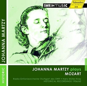 Mozart W. A. - Johanna Martzy Plays ryhmässä ME SUOSITTELEMME / Joululahjavinkki: CD @ Bengans Skivbutik AB (1273294)