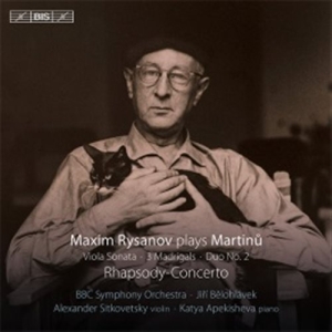 Martinu Bohuslav - Maxim Rysanov Plays Martinu (Sacd) ryhmässä Musiikki / SACD / Klassiskt @ Bengans Skivbutik AB (1273372)