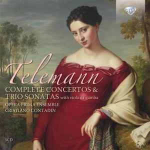 Telemann Georg Philipp - Complete Concertos & Trio Sonatas ryhmässä CD @ Bengans Skivbutik AB (1274427)