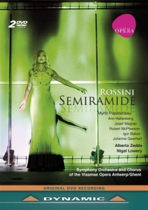 Rossini Gioachino - Semiramide ryhmässä Musiikki / DVD Audio / Klassiskt @ Bengans Skivbutik AB (1274476)