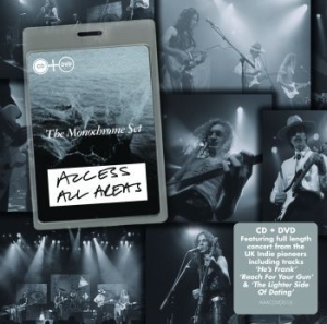 Monochrome Set - Access All Areas - Live (Cd+Dvd) ryhmässä CD @ Bengans Skivbutik AB (1275667)