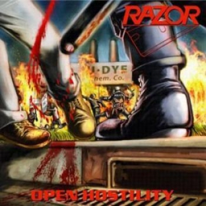 Razor - Open Hostility ryhmässä VINYYLI @ Bengans Skivbutik AB (1276294)