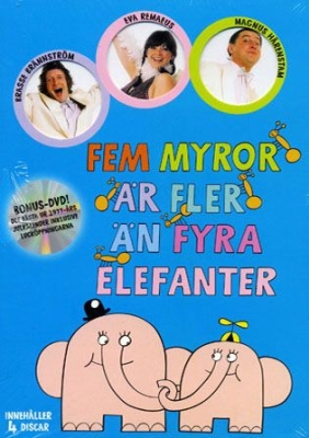 5 myror är fler än 4 elefanter - Box ryhmässä Elokuva-DVD @ Bengans Skivbutik AB (1300590)