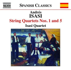 Isasi Andrés - String Quartets 3 ryhmässä CD @ Bengans Skivbutik AB (1308838)