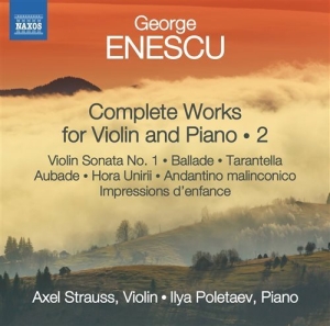 Enescu George - Compl. Works F. Violin 2 ryhmässä CD @ Bengans Skivbutik AB (1309884)