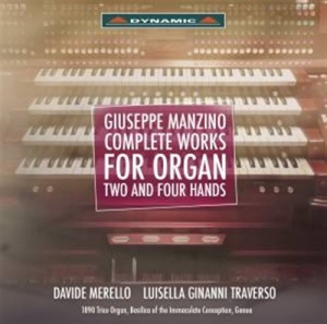 Manzino Giuseppe - Works For Organ ryhmässä CD @ Bengans Skivbutik AB (1309924)