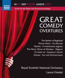 Various Composers - Great Comedy Overtures (Bd) ryhmässä Musiikki / Musiikki Blu-Ray / Klassiskt @ Bengans Skivbutik AB (1309975)