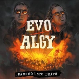 Evo/Algy - Damned Unto Death (White Red Splatt ryhmässä VINYYLI @ Bengans Skivbutik AB (1483579)