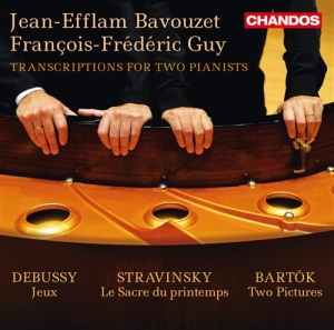 Bartók / Debussy / Stravinsky - Transcriptions For Two Pianists ryhmässä ME SUOSITTELEMME / Joululahjavinkki: CD @ Bengans Skivbutik AB (1485095)