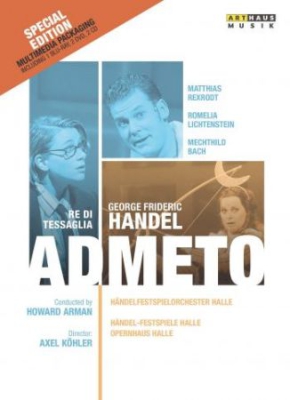 Händel - Admeto (+ Cd And Dvd) ryhmässä DVD & BLU-RAY @ Bengans Skivbutik AB (1485117)