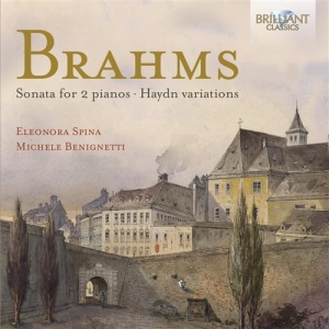 Brahms Johannes - Sonata For 2 Pianos ryhmässä CD @ Bengans Skivbutik AB (1485620)