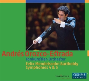 Mendelssohn Felix - Symphonies 4 & 5 ryhmässä CD @ Bengans Skivbutik AB (1485653)