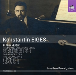 Eiges Konstantin - Piano Music ryhmässä ME SUOSITTELEMME / Joululahjavinkki: CD @ Bengans Skivbutik AB (1485670)