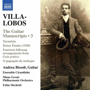 Villa-Lobos - The Guitar Manuscripts Vol. 3 ryhmässä ME SUOSITTELEMME / Joululahjavinkki: CD @ Bengans Skivbutik AB (1485686)