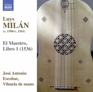 Milan - El Maestro/Libro 1 - Works For Solo ryhmässä CD @ Bengans Skivbutik AB (1485689)