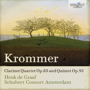 Krommer Franz - Clarinet Quartet ryhmässä CD @ Bengans Skivbutik AB (1489513)