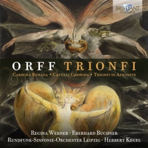 Orff Carl - Trionfi ryhmässä CD @ Bengans Skivbutik AB (1489519)