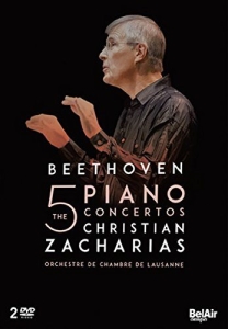 Beethoven Ludwig Van - 5 Piano Concertos ryhmässä DVD & BLU-RAY @ Bengans Skivbutik AB (1489546)