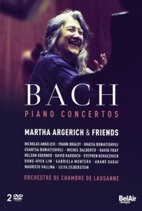 Bach J.S - Piano Concertos ryhmässä DVD & BLU-RAY @ Bengans Skivbutik AB (1489547)