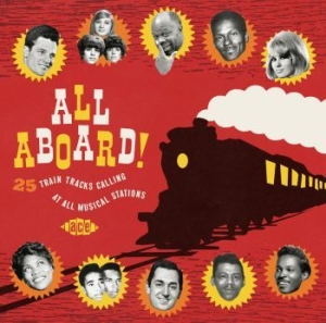 Various Artists - All Aboard! 25 Train Tracks Calling ryhmässä CD @ Bengans Skivbutik AB (1532338)