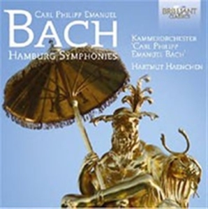 Bach C P E - Hamburg Symphonies ryhmässä CD @ Bengans Skivbutik AB (1550924)