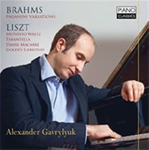 Brahms Johannes - Paganini Variations ryhmässä CD @ Bengans Skivbutik AB (1551349)