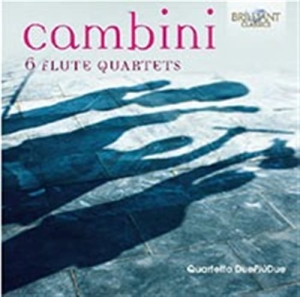 Cambini Giuseppe - 6 Flute Quartets ryhmässä CD @ Bengans Skivbutik AB (1551359)