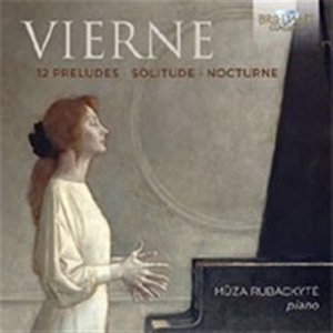 Vierne Louis - 12 Preludes / Solitude / Nocturne ryhmässä CD @ Bengans Skivbutik AB (1551362)