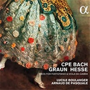 Bach C P E / Graun / Hesse - Trios For Fortepiano & Viola Da Gam ryhmässä ME SUOSITTELEMME / Joululahjavinkki: CD @ Bengans Skivbutik AB (1551602)