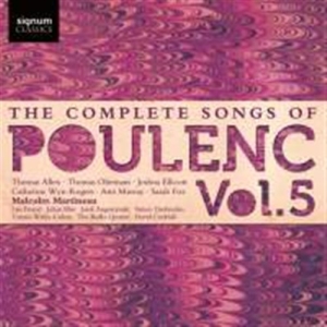 Poulenc Francis - The Complete Songs, Vol. 5 ryhmässä ME SUOSITTELEMME / Joululahjavinkki: CD @ Bengans Skivbutik AB (1552121)