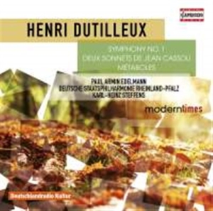 Dutilleux Henri - Symphony No. 1 ryhmässä ME SUOSITTELEMME / Joululahjavinkki: CD @ Bengans Skivbutik AB (1554161)