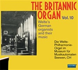 Various - The Britannic Organ, Vol. 10 ryhmässä ME SUOSITTELEMME / Joululahjavinkki: CD @ Bengans Skivbutik AB (1554821)