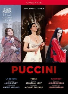 Puccini G. - La Bohème, Tosca & Turandot ryhmässä DVD & BLU-RAY @ Bengans Skivbutik AB (1554824)