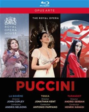 Puccini - La Boheme/Tosca/Turandot (3 Bd) ryhmässä DVD & BLU-RAY @ Bengans Skivbutik AB (1554830)