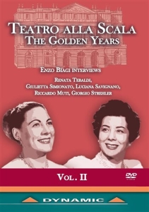 Various - Teatro Alla Scala Golden Years Vol. ryhmässä DVD & BLU-RAY @ Bengans Skivbutik AB (1555201)