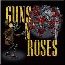 Guns N' Roses - Guns N' Roses Fridge Magnet: Attack magnet ryhmässä MERCH @ Bengans Skivbutik AB (1556198)