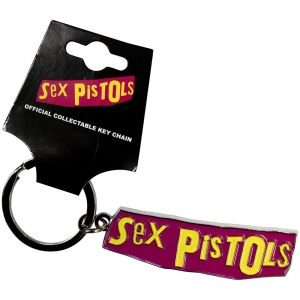 Sex Pistols - Key ring classic logo ryhmässä Minishops / Sex Pistols @ Bengans Skivbutik AB (1556223)