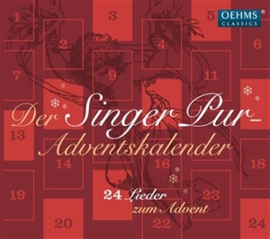 Various - Der Singer Pur Adventskalender ryhmässä CD @ Bengans Skivbutik AB (1560856)