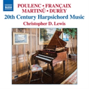 Françaix / Martinu / Poulenc - 20Th Century Harpsichord Music ryhmässä ME SUOSITTELEMME / Joululahjavinkki: CD @ Bengans Skivbutik AB (1561681)