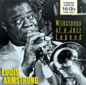 Armstrong Louis - Milestones Of A Jazz Legend ryhmässä Minishops / Louis Armstrong @ Bengans Skivbutik AB (1708320)