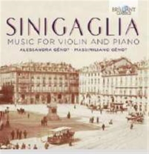 Sinigaglia Leone - Music For Violin And Piano ryhmässä CD @ Bengans Skivbutik AB (1708718)