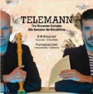 Telemann G P - The Recorder Sonatas ryhmässä CD @ Bengans Skivbutik AB (1708720)