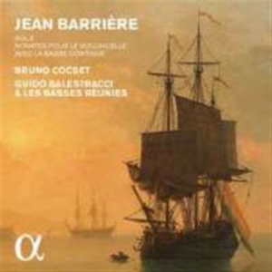 Barrière Jean - Sonatas For Cello & Basso Continuo, ryhmässä CD @ Bengans Skivbutik AB (1712667)